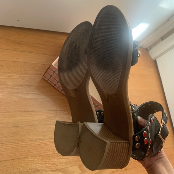 Wild Diva Lounge studded embellished heeled sandals - Picture 5 of 5